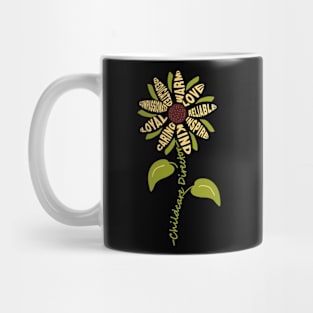 Childcare Director Daycare Provider School Teacher Sunflower design Mug